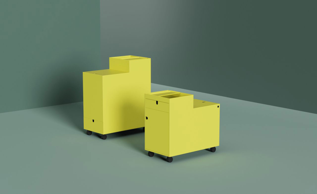 NEXT by Muller: The Ultimate Multifunctional Seating and Storage Mobile Unit