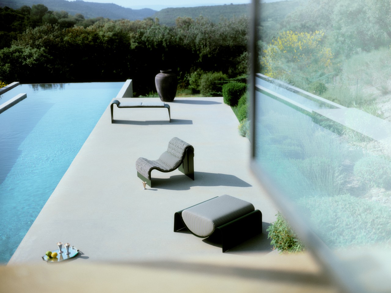 3 Pure Geometric Forms Defining the New Eclipse Seating Line by Garnier Pingree