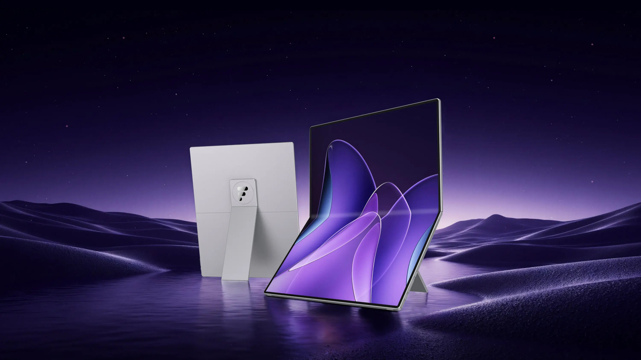 Ergonomics on the Go: How the UPERFECT Omega Foldable OLED Monitor Saves Your Desktop Neck