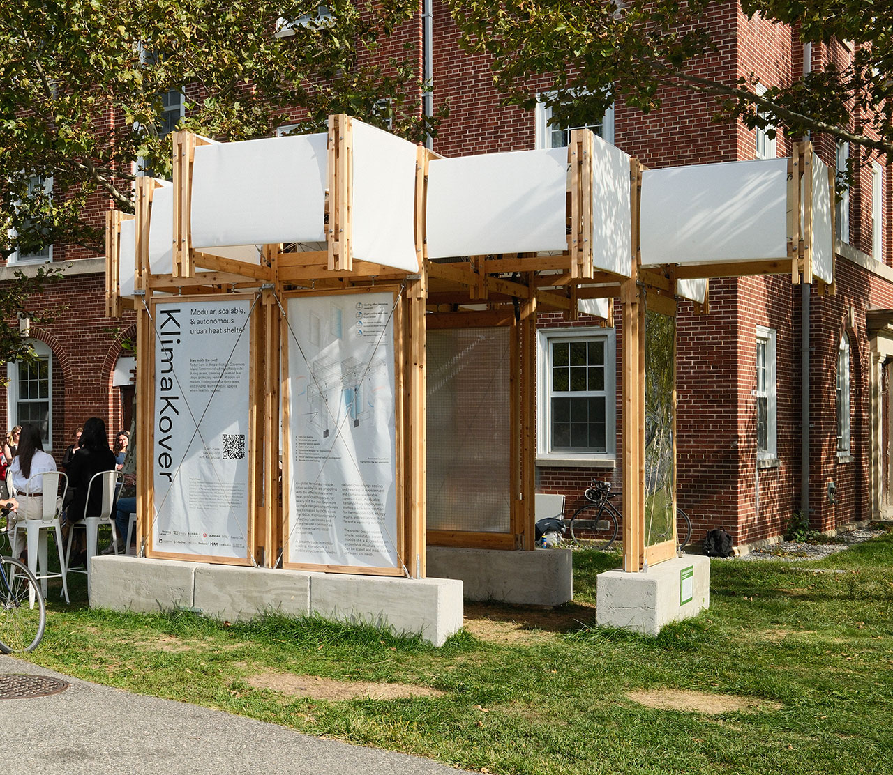 KlimaKover: The Sustainable, Low-Energy Cooling Solution for Urban Public Spaces