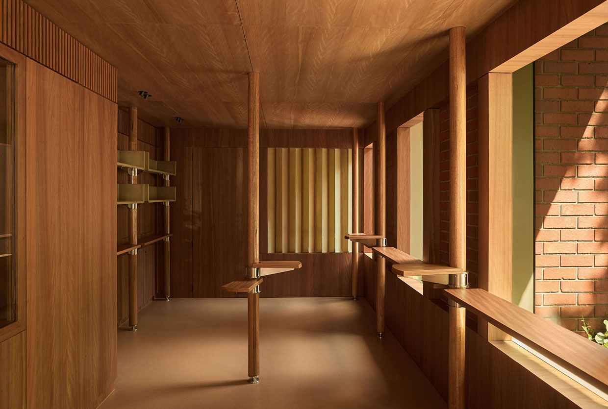 Small Cafe Interior Design: Dion Hall’s Standing Room