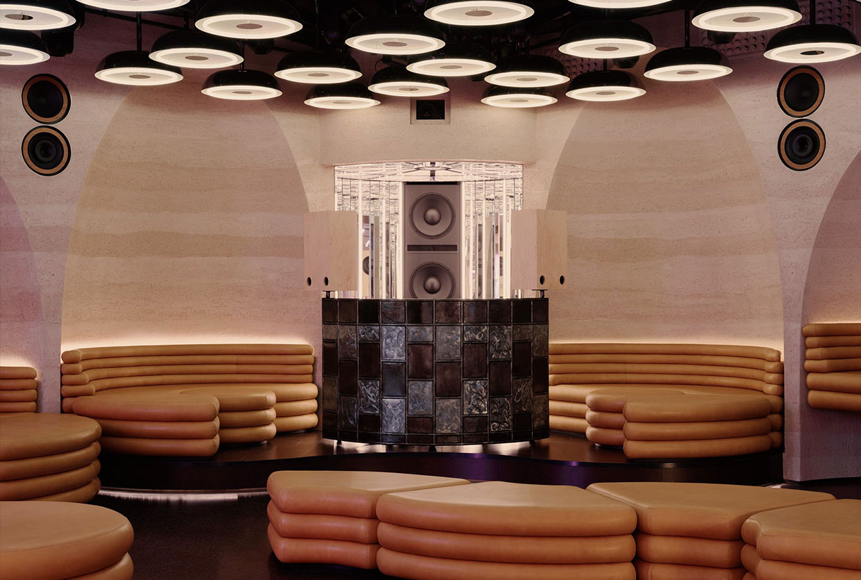 Studio Karhard’s Nightclub Interior Design in Gstaad