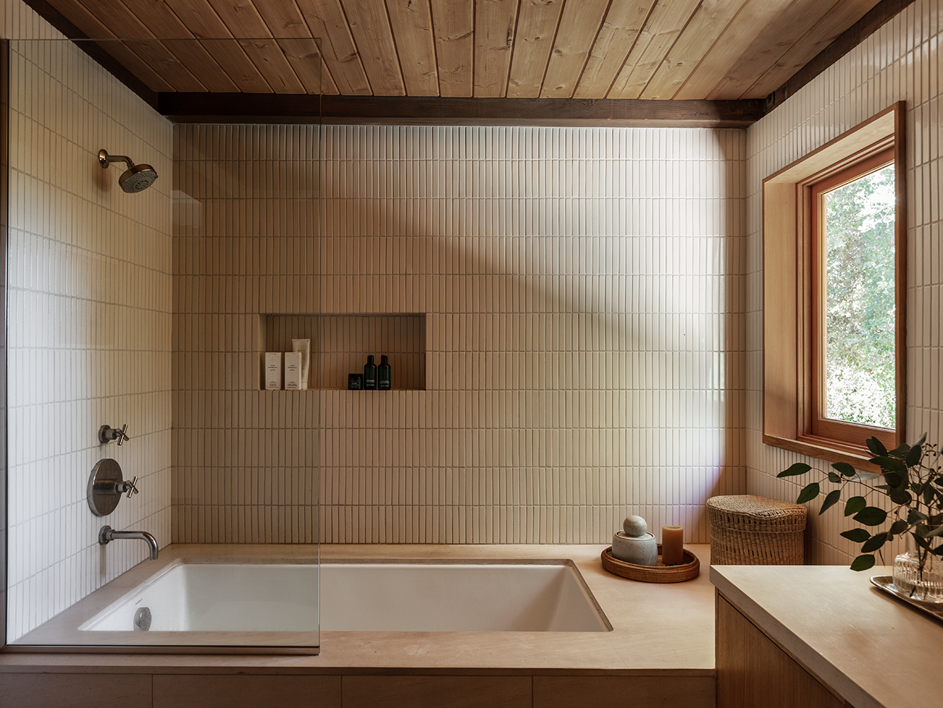 Before & After: Transforming a Disjointed Cabin into a Serene Stone Haven
