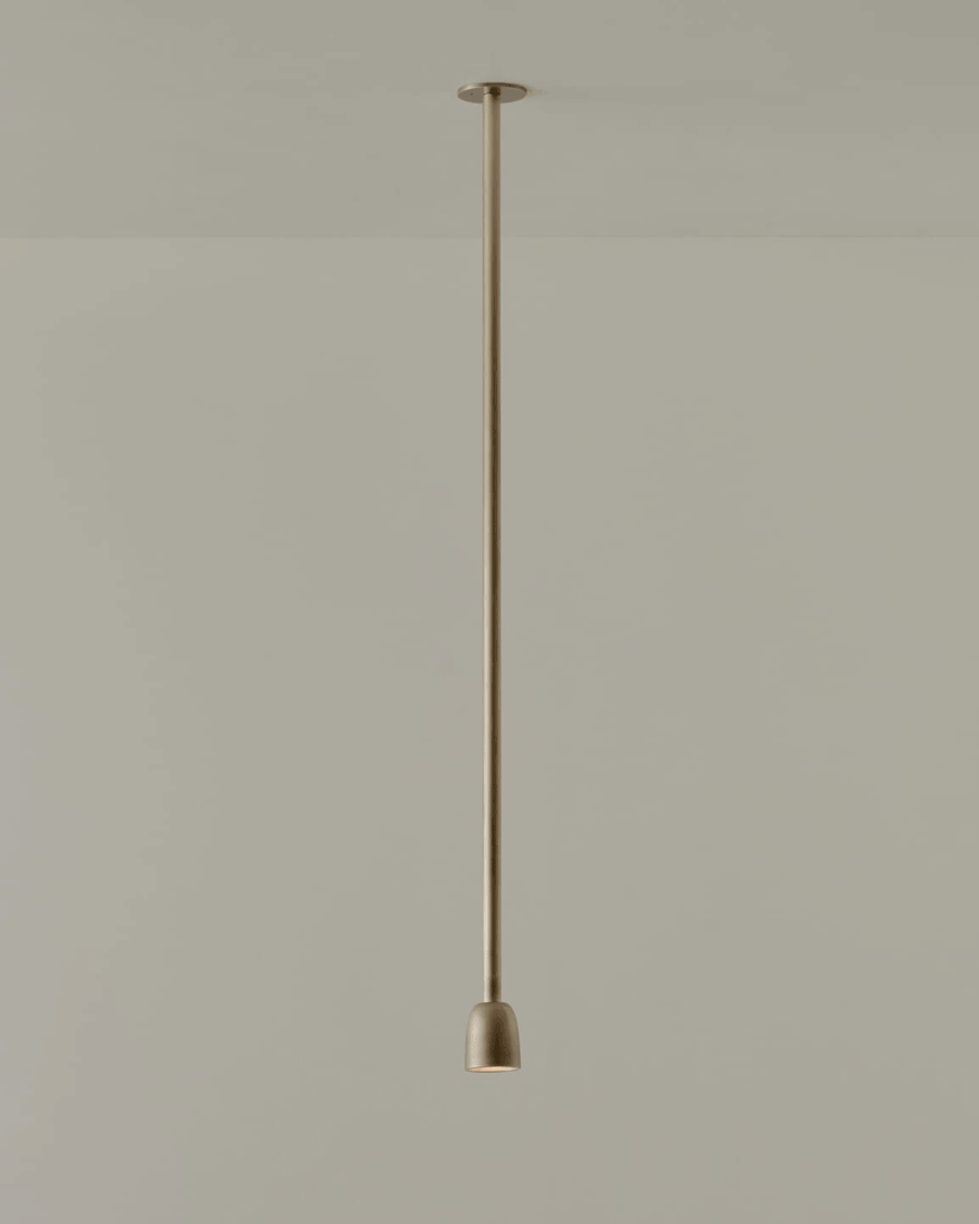 A sculptural lighting fixture from the Me and You collection collaboration with Flack Studio.