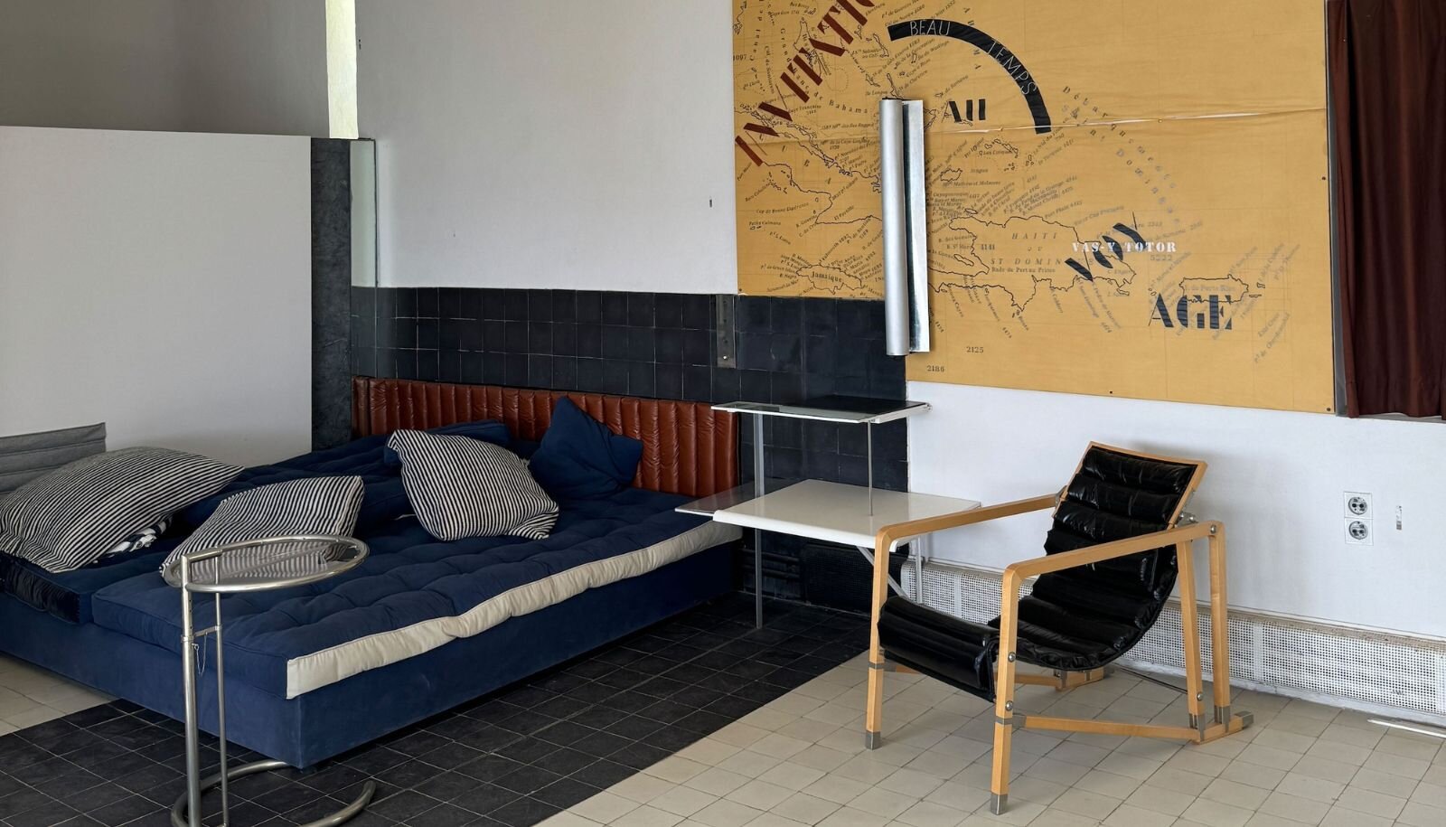 Portrait of Eileen Gray, Irish architect and designer of the modernist movement.