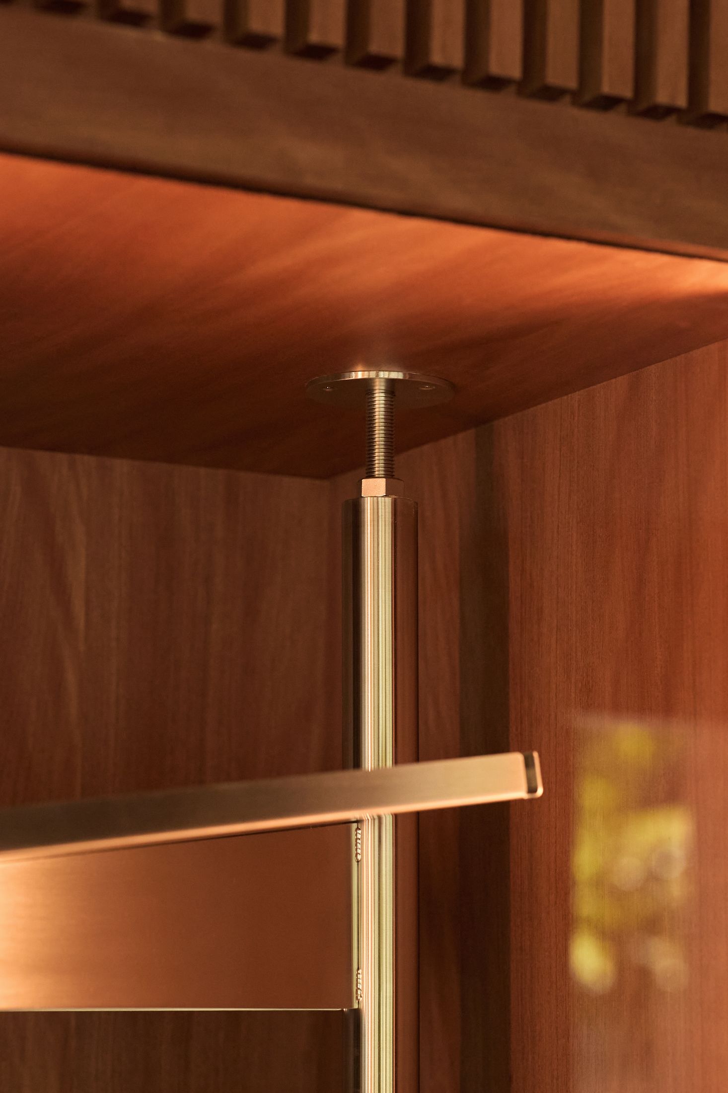 View of the barista station and service counter highlighting the streamlined workflow design.