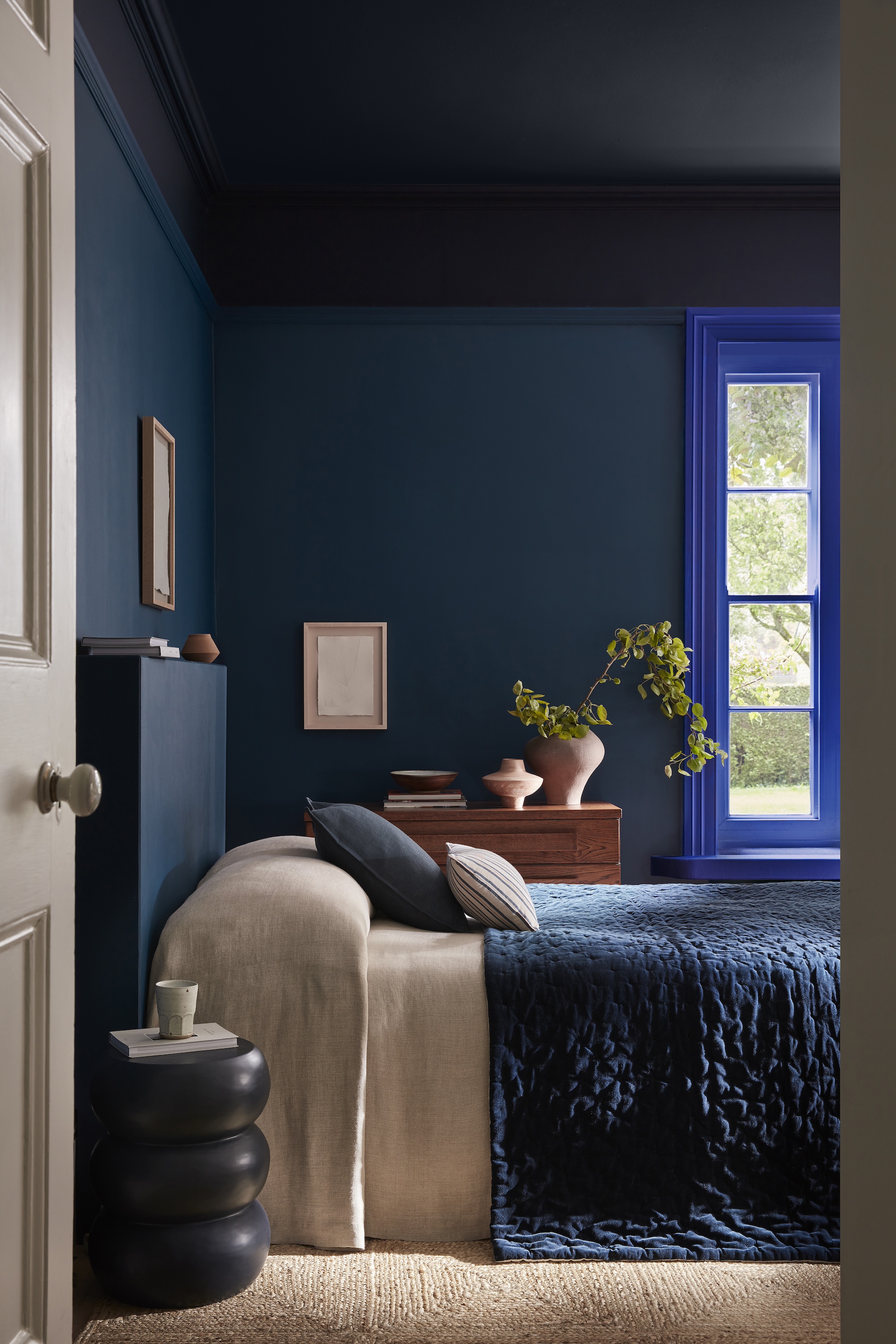 How to Create a Blue-on-Blue Bedroom: Master the Double Drenching Trend for 2026