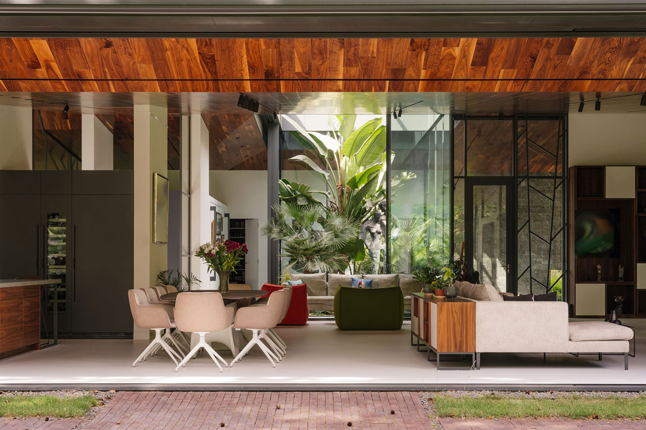 Modern Forest Home Design: How to Integrate an Indoor Pool with Nature